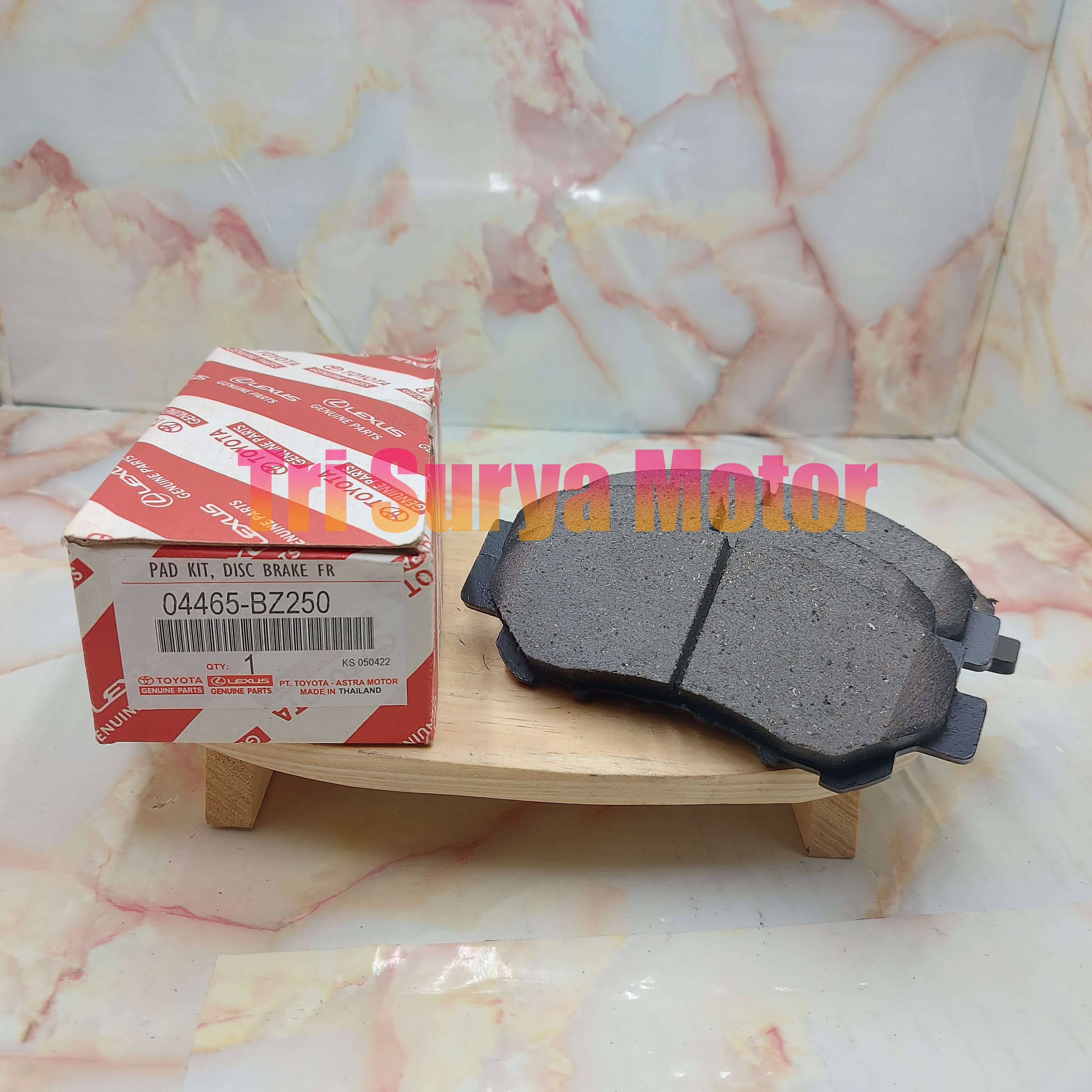 BRAKE PAD KAMPAS REM CAKRAM DEPAN ALL NEW RUSH/TERIOS 2017 KEATAS 1SET ORI Harga 155,000 rupiah*Gratis Ongkir
