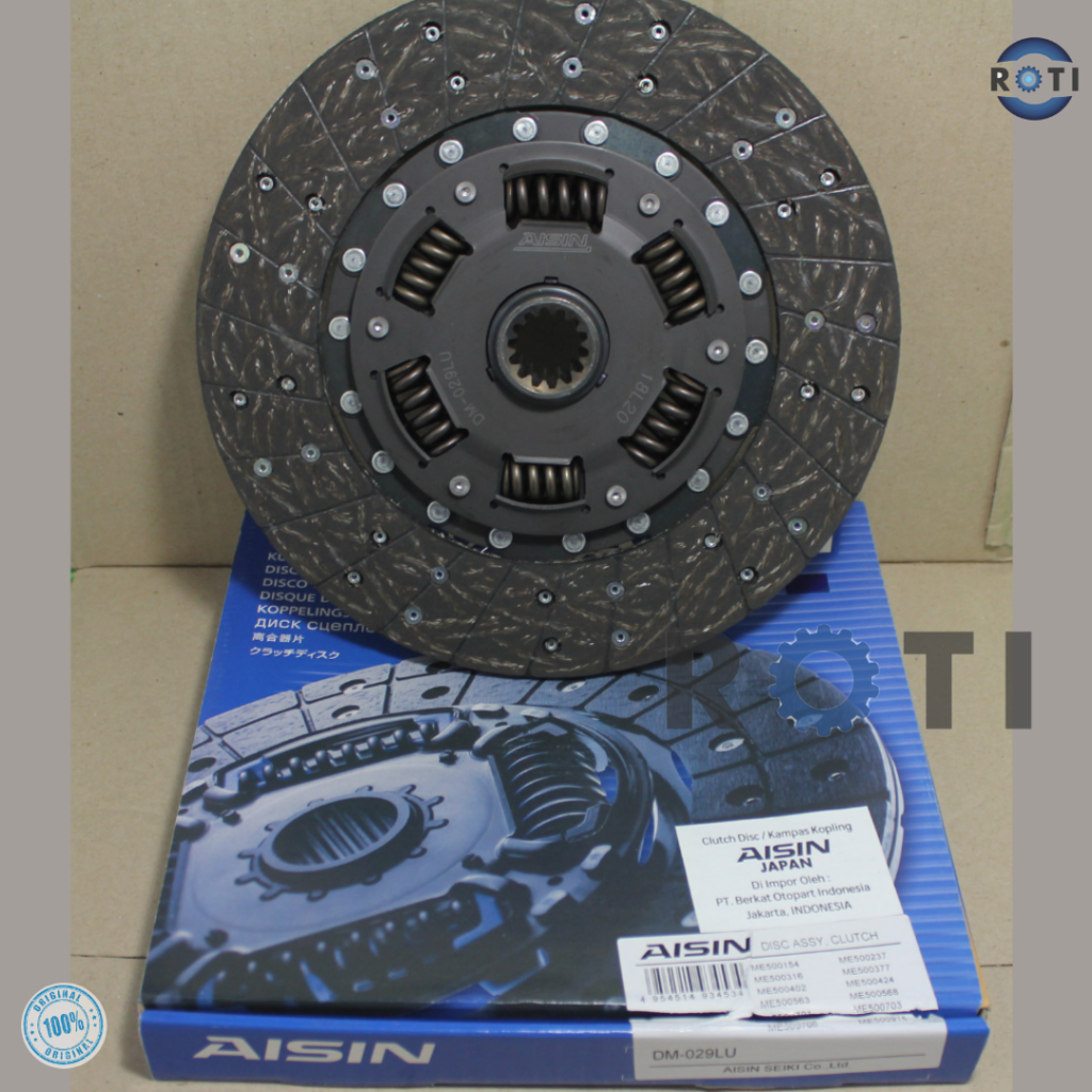 KAMPAS KOPLING MITSUBISHI CANTER PS100 FE / PS AISIN DM-029LU Harga 795,538 rupiah*Gratis Ongkir