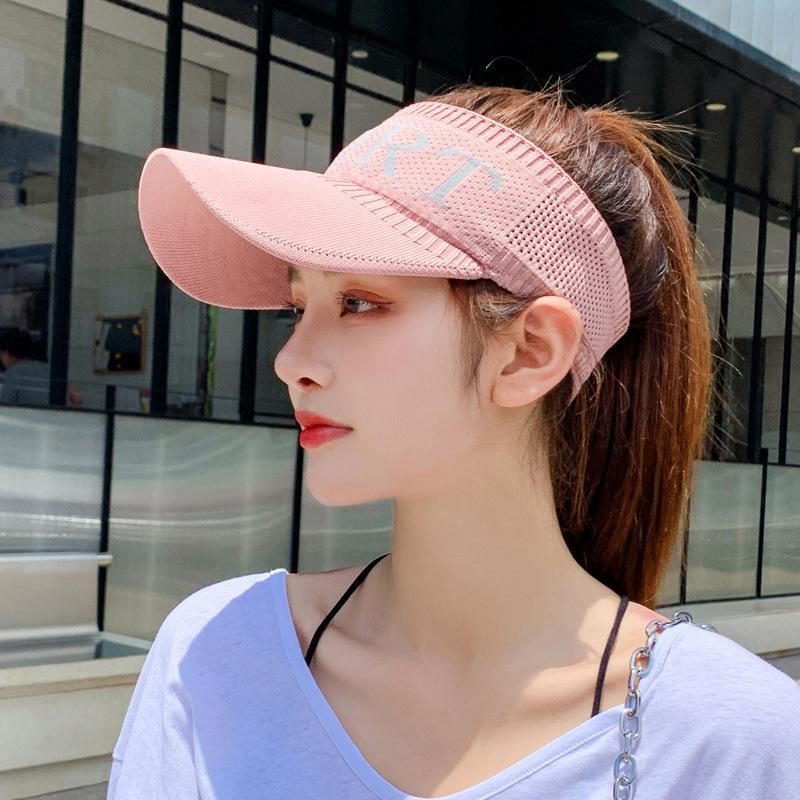 BISA COD - Topi Olahraga Sun Visor Hat 