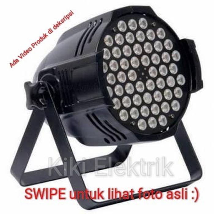 Lampu Par LED 54 x 3 watt TIPE ( FULL COLOR !!! ) / Lampu Panggung Bisa COD Harga 439,900 rupiah*Gratis Ongkir