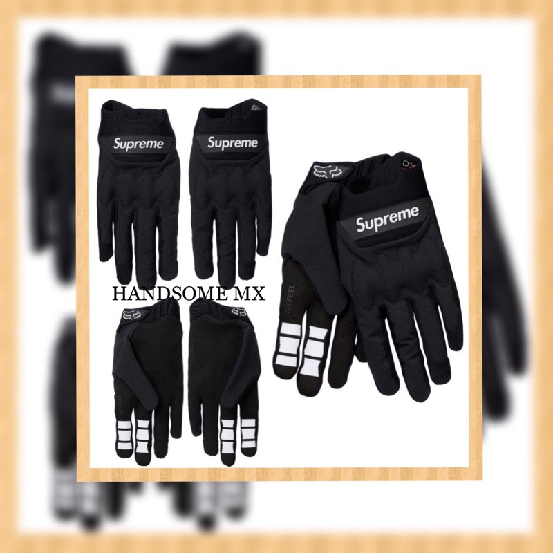 supreme x fox gloves
