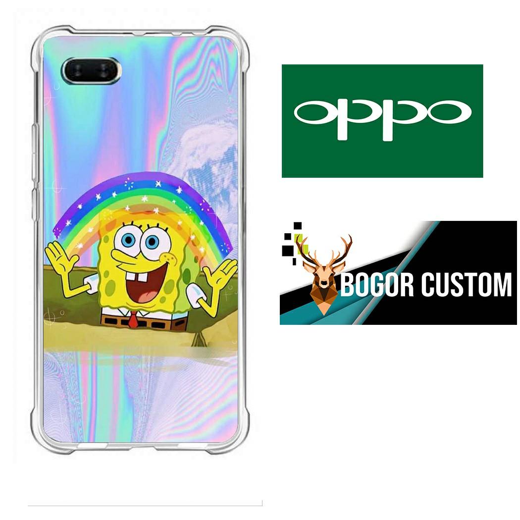 Bayar ditempat case oppo a3s fashion spongebop -1