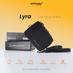Abhillmaker | Hanging wallet LYRA  - dompet pria / dompet gantung leher / card holder