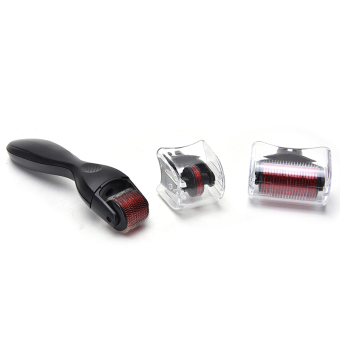 3-in-1 Dermaroller Mikro Kulit Roller Skincare Kit TITANIUM Jarum Hitam 0,5 Mm + 1,0 Mm + 1,5 Mm Mei 2018 - 2 3-in-1 Dermaroller mikro kulit roller Skincare Kit TITANIUM jarum Hitam 0,5 mm + 1,0 mm + 1,5 mm - 2