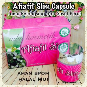 Gambar Afiafit Slim Original Bpom jamu susut perut dan pelangsing 100%Transaksi Sukses dari 4 Transaksi B