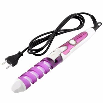 Alat Catok Pengeriting Rambut Otomatis Catokan Rambut Pengeriting Rambut Ceramic Heat Plate & 360 Cable - Ungu Alat Catok Pengeriting Rambut Otomatis Catokan Rambut Pengeriting Rambut Ceramic Heat Plate & 360 Cable - Ungu