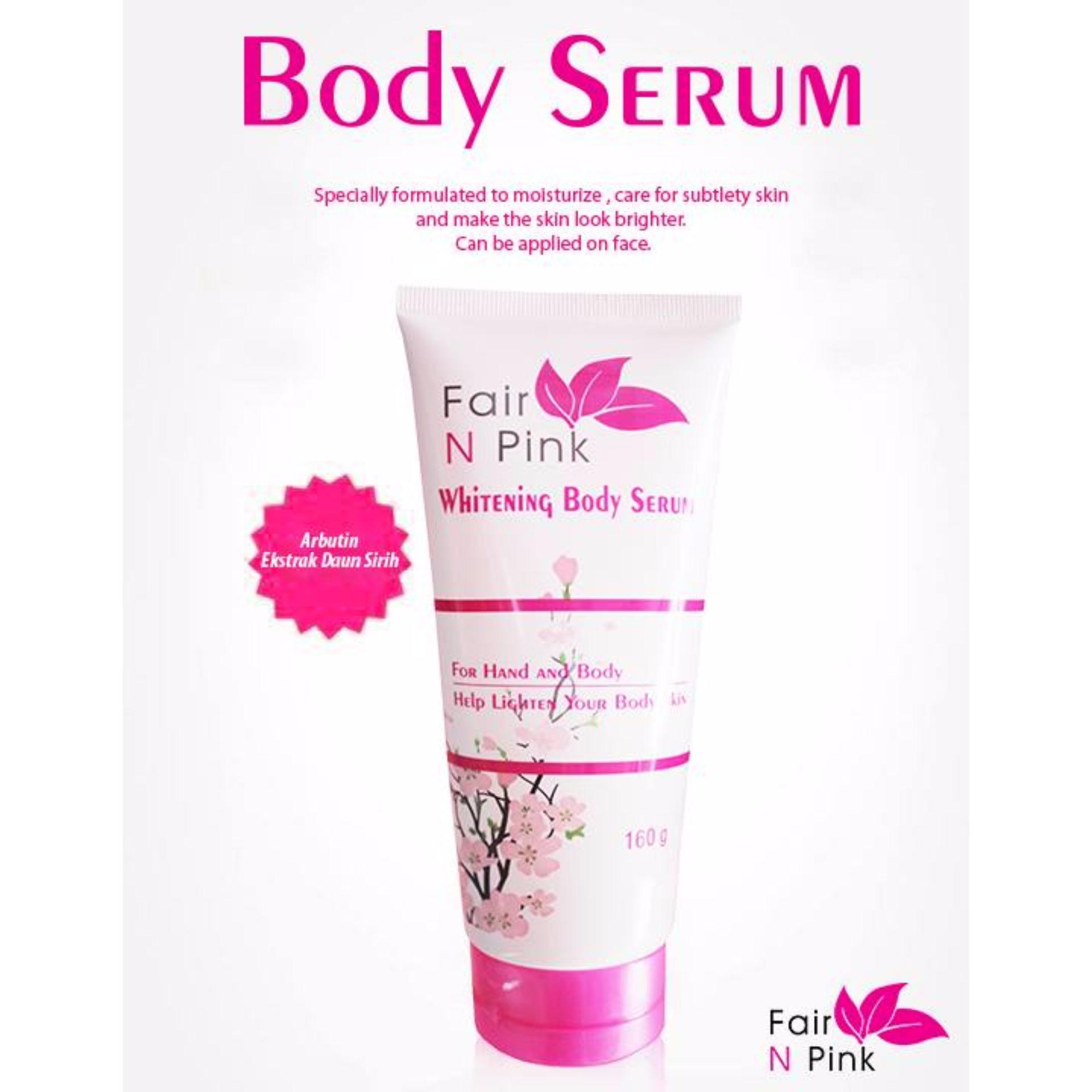 Body Serum Fair N Pink 160 ml Bpom ORIGINAL .