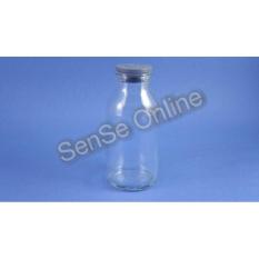 Botol Asi Kaca 100 Ml Bening Tutup Karet Vial