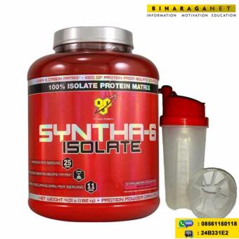 Gambar BSN   Syntha 6 Isolate 4lbs Strawberry