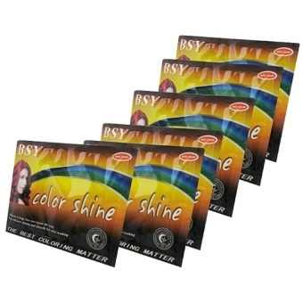 BSY Noni Shampoo Dark Brown Original - 6 Sachet BSY Noni Shampoo Dark Brown Original - 6 Sachet