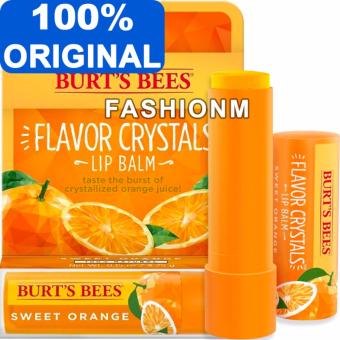 Gambar Burt s Bees Sweet Orange Flavor Crystals Lip Balm (with Packaging)