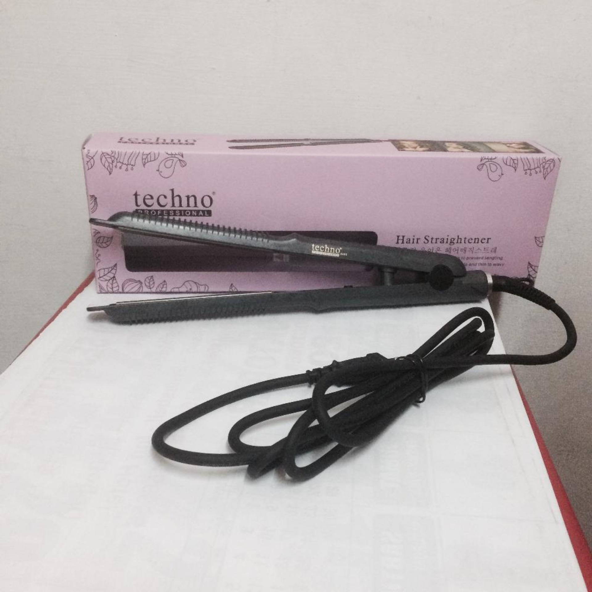 ... CATOK COCCO / TECHNO 2in1 Catok Rambut Lurus Ikal Keriting Hair Straightener & Curly Catokan ...