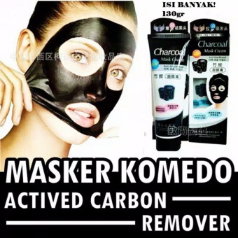 Gambar Charcoal Mask Cream Korea Masker Arang Anti Komedo   Masker Komedo