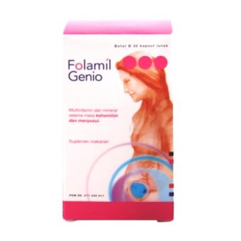 Gambar Dexa Folamil Genio Multivitamin and Mineral for Pregnancy  Lactating Period 30 Capsul