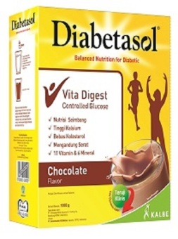 Gambar Diabetasol Chocolate 2X500 G