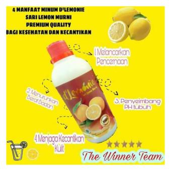 Gambar Dlemonie Sari Lemon Murni minuman herbal minuman penurun berat badan