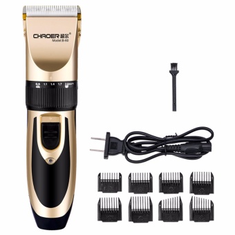 Electric Hair Clipper Electric Haircut Trimmer BarberingMachine(gold) - intl Electric Hair Clipper Electric Haircut Trimmer BarberingMachine(gold) - intl