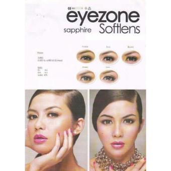 Eyezone Sapphire Softlens - Grey + Gratis Lenscase Juni 2018 - 5 Eyezone Sapphire Softlens - Grey + Gratis Lenscase - 5