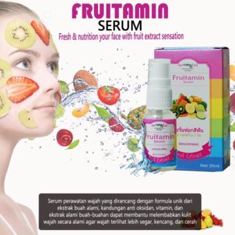 Gambar Fruitamin Serum Fruit Brightening   Whitening Original BPOM   20ml   1 Botol