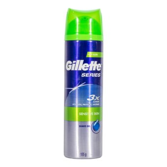 Gambar Gillette Gel Sensitif Skin 195gr