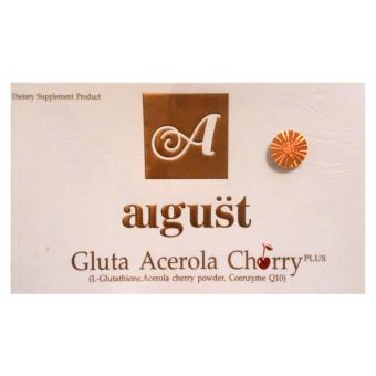 Gambar Gluta August Acerola Cherry Original   Suplemen Pemutih Kulit Ampuh