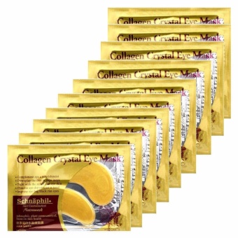 Gambar Gold Eye Crystal Collagen Eye Mask Masker Mata   10pcs