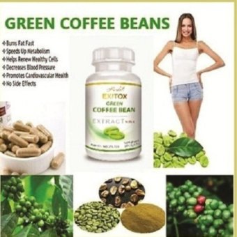 Gambar Green Coffee Bean Hendel Exitox   Pelangsing Diet Sehat Alami   30kapsul