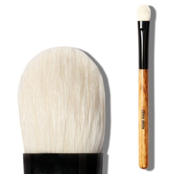 Gambar H H06 wol seri putih eye shadow kuas makeup brush