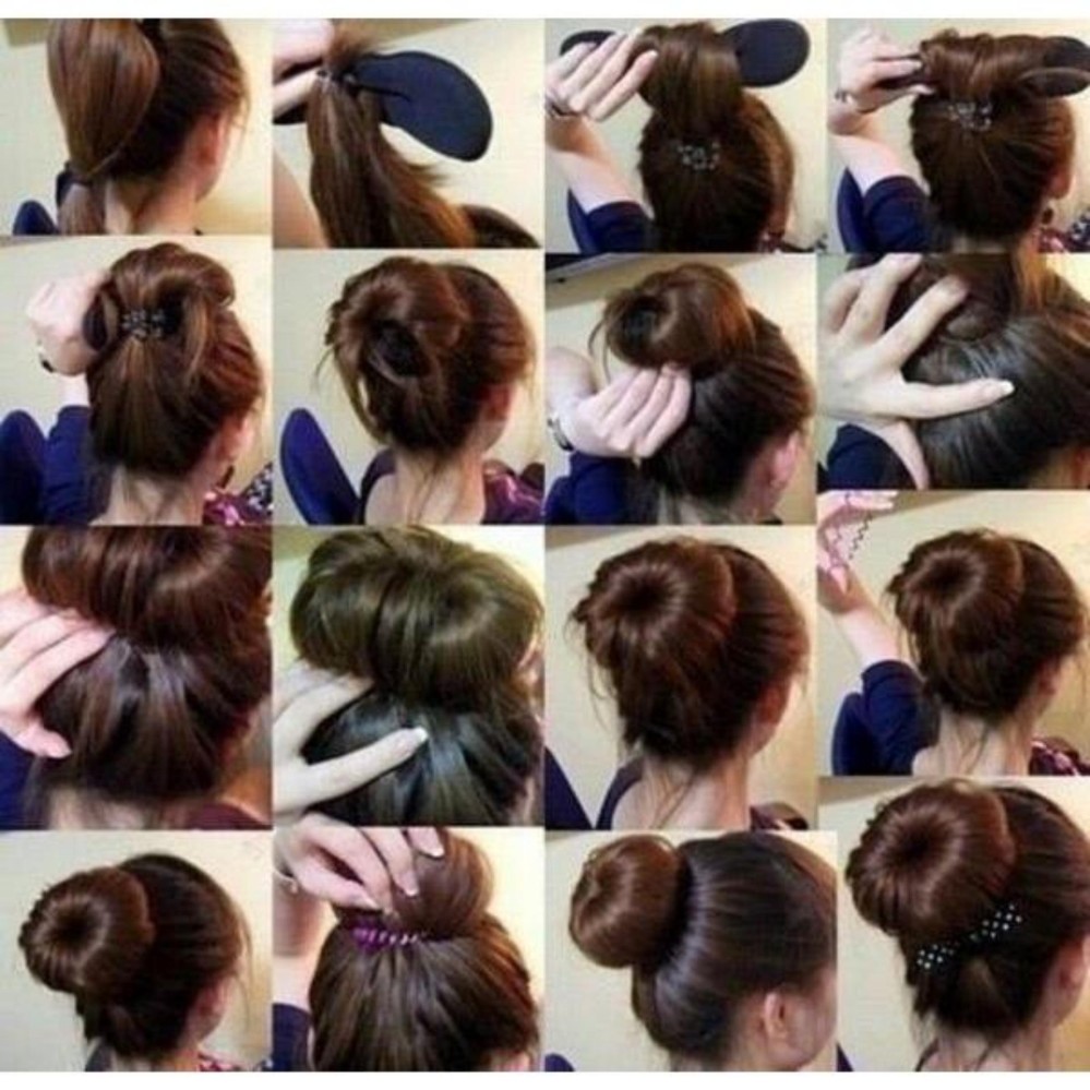 ... Hardini Hair Styler - Penjepit Rambut Alat Sanggul Ajaib Sanggul Magic Aksesoris Rambut Wig Sehari Hari ...