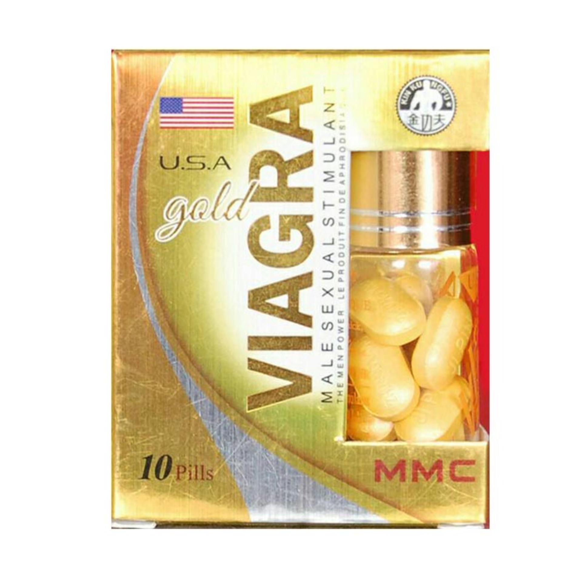 Herbal Vi-agra Gold Asli Obat-Kuat-Herbal Super-Perkasa - 10 Tablet