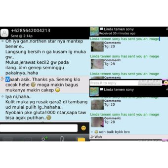 Jual Northern Star Oxy Gel sabun wajah whitening SUNSSIO Source · Northern Star Starlight serum whitening