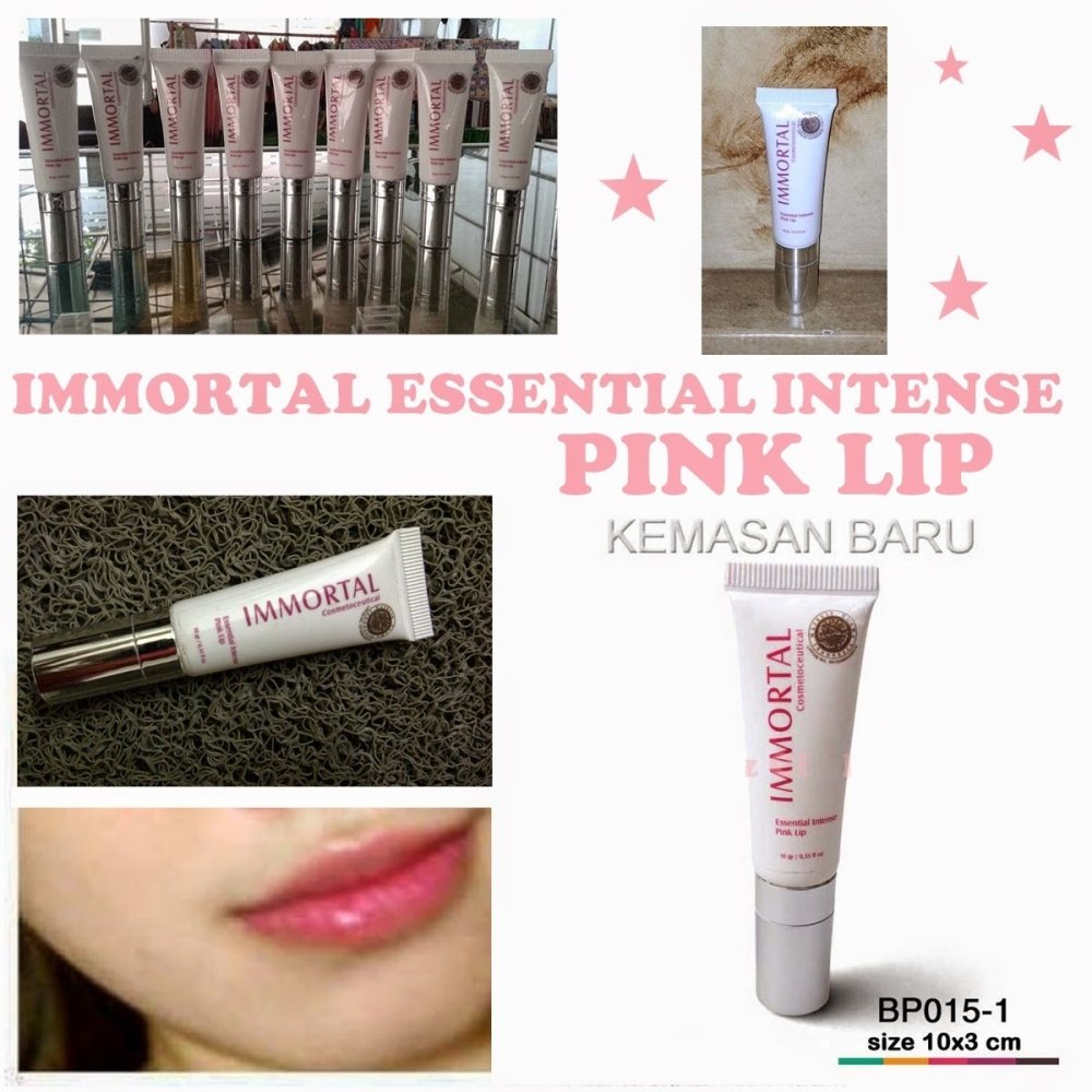 Pelacakan Harga Immortal Essential Intense Pink Lip Original Pemerah