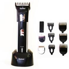 Kemei Rechargeable Hair Clipper Alat Cukur 3in1 Bayi Dan Dewasa 3006 - Hitam