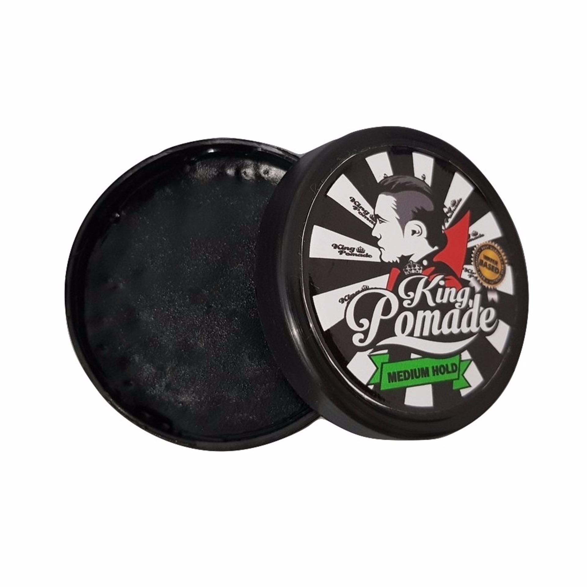 King Pomade Medium Waterbased Strong Hold 3.5oz - 100gram King Pomade Medium Waterbased Strong Hold 3.5oz - 100gram
