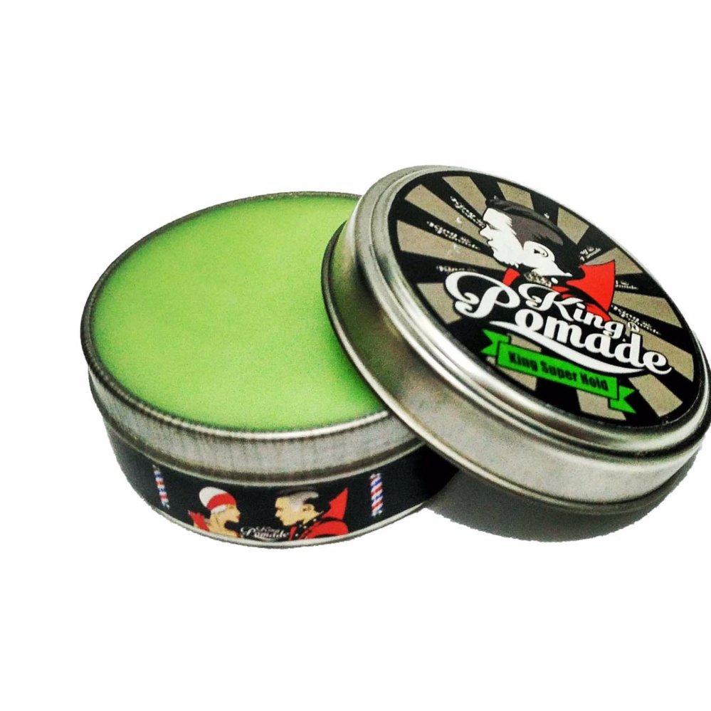 King Pomade Superhold Oilbase Mini 1.8oz + Gratis Sisir King Pomade Superhold Oilbase Mini 1.8oz + Gratis Sisir