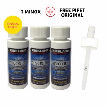 Gambar Kirkland Minoxidil 5% 60 ml + 1 Free Pipet Original Kirkland