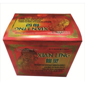 Gambar KM Pharmaceutical Xian Ling Kapsul Obat China Asam Urat, Rheumatik dan Pegel Linu   2 box