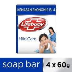 Lifebuoy Bar Soap Mild Care 4 X 60G