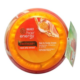 Makarizo Hair Energy FIBERTHERAPY HAIR & SCALP CREAM WITH ROYAL JELLY EXTRACT 500g - Masker Rambut Makarizo Hair Energy FIBERTHERAPY HAIR & SCALP CREAM WITH ROYAL JELLY EXTRACT 500g - Masker Rambut