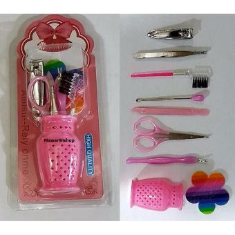 Manicure Set Pedicure Grooming Stainless Steel 8 In 1 PerawatanKuku, Gunting Kuku Dan Pembersih Kuku /mawar88shop Januari 2019 - 2 Manicure Set Pedicure Grooming Stainless Steel 8 in 1 PerawatanKuku, Gunting Kuku dan Pembersih Kuku /mawar88shop - 2