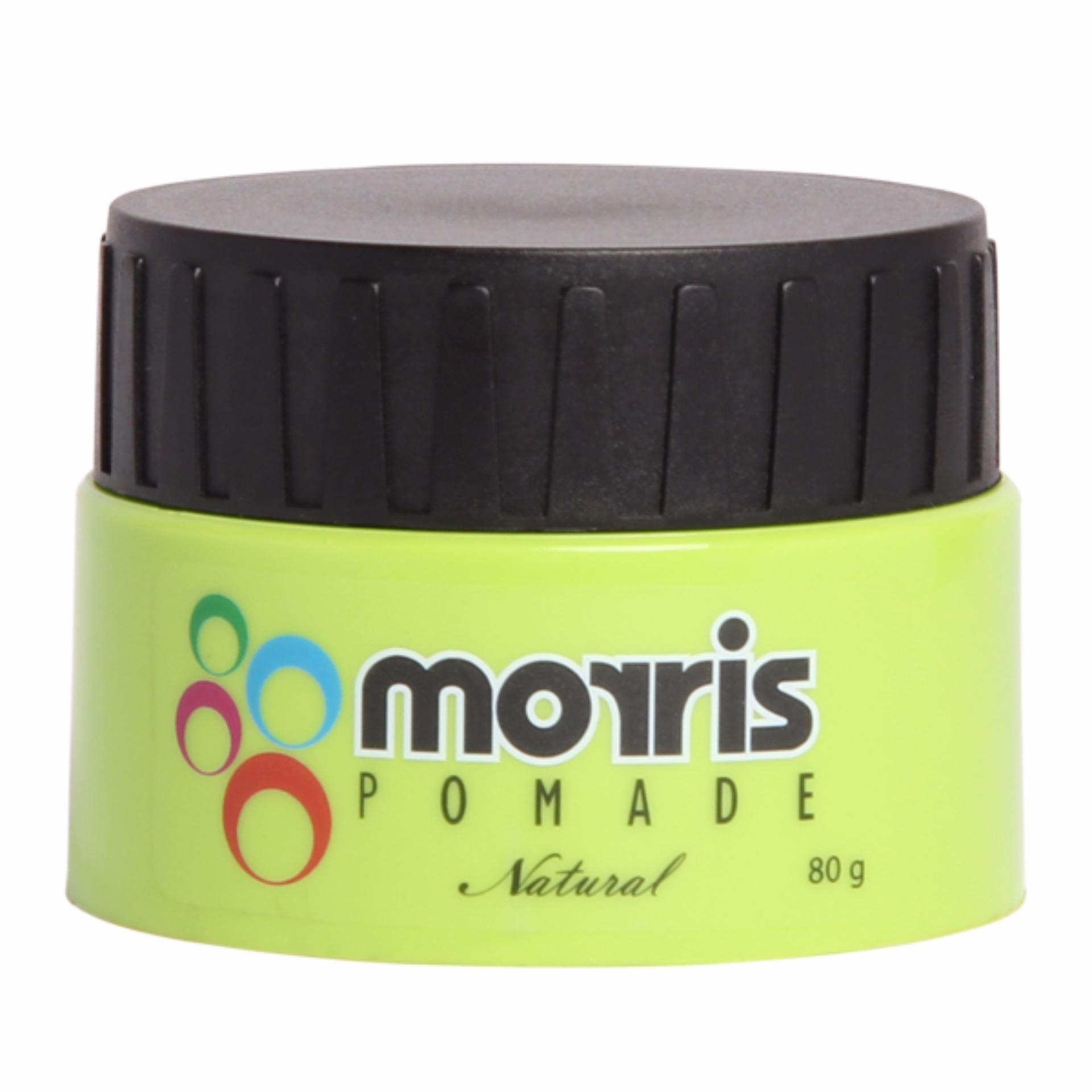 Morris Pomade Natural 80gr - Hijau Morris Pomade Natural 80gr - Hijau