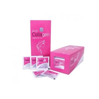 Gambar Natural Pure Collagen Whitening Suplemen 1 Box   30 Sachet Original