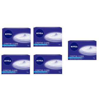 Gambar NIVEA Soap Creme Care 75g (Family Package isi 5)