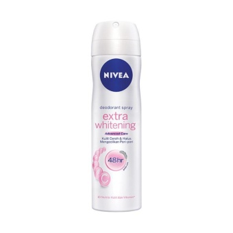 Harga Nivea Spray Extra Whitening 150 Ml Online Terbaik