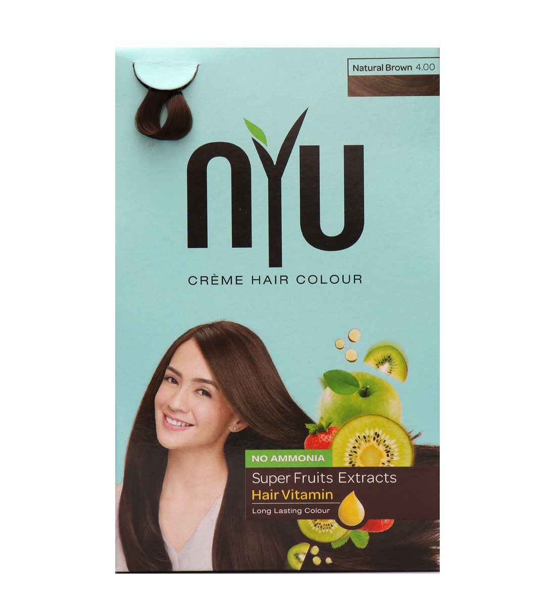 NYU Hair Color Natural Brown 30g Cat Pewarna Rambut Lazada Indonesia