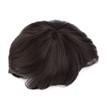 Oh pria tampan Korea pendek rambut lurus penuh pesta wig cosplay 3warnd Coklat gelap Oh pria tampan Korea pendek rambut lurus penuh pesta wig cosplay 3warnd Coklat gelap