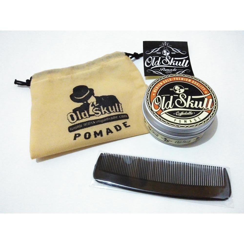 OLDSKULL / OLD SKULL COFFEELATTE STRONG HOLD POMADE | BANYAK FREE AROMA KOPI OLDSKULL / OLD SKULL COFFEELATTE STRONG HOLD POMADE | BANYAK FREE AROMA KOPI