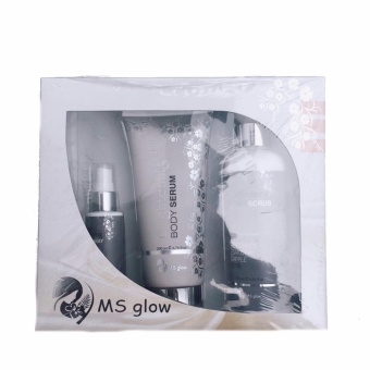 Gambar Paket body ms glow   paket body whitening series ms glow perawatan tubuh