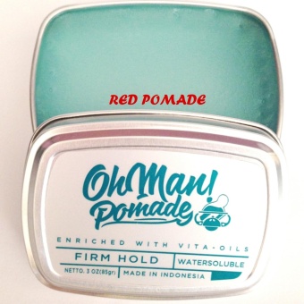 Pomade Oh Man! Nutri Blue Divine Waterbased Firm Hold Water Based Pomade Oh Man! Nutri Blue Divine Waterbased Firm Hold Water Based