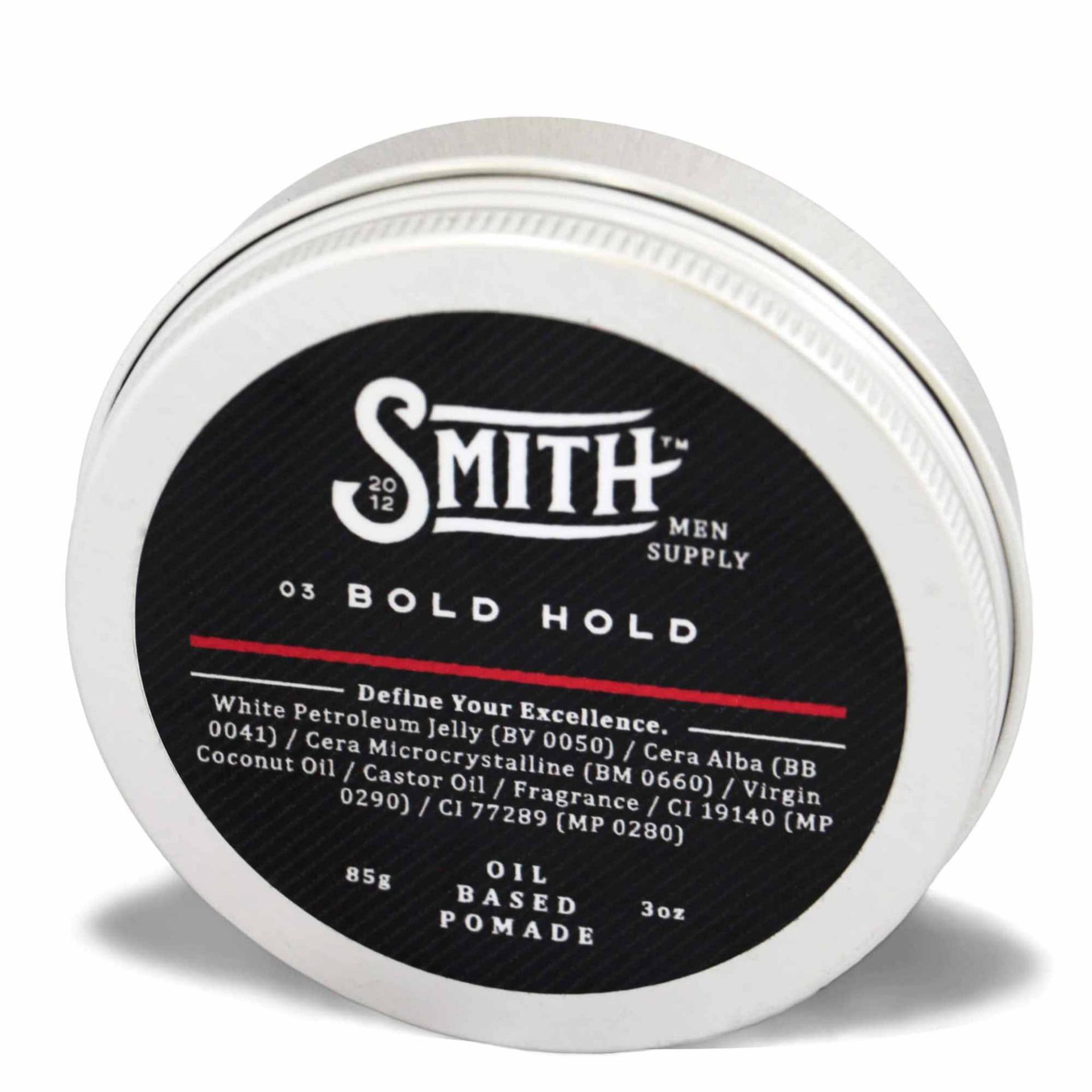 Pomade Smith Bold Hold Heavy Oilbased / Oil Based 3 Oz Pomade Smith Bold Hold Heavy Oilbased / Oil Based 3 Oz